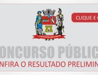 CONCURSO PÚBLICO – RESULTADO PRELIMINAR EDITAL N.º 001/2014 e 002/2014 de 28 de janeiro de 2014.