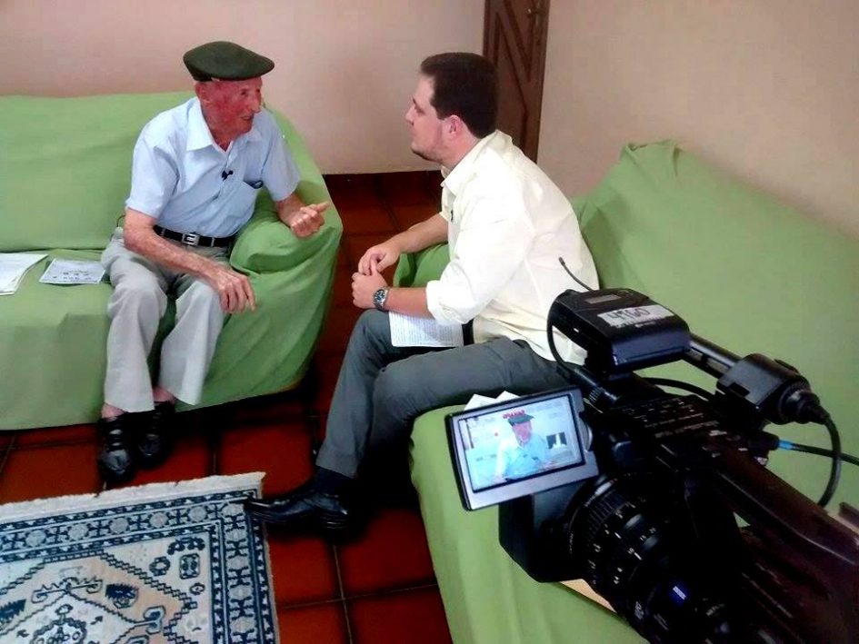 TV Câmara exibe entrevista com ex-combatente da 2ª guerra mundial - Câmara  de Jacareí