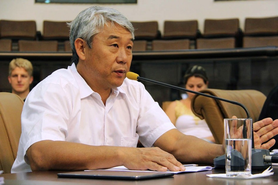 Edgard Sasaki requisita melhorias no km 0,5 da Rodovia Nilo Máximo