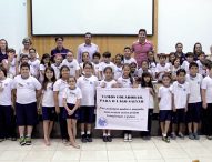 Alunos do Parque Califórnia pedem ajuda de vereadores para preservar nascentes do local