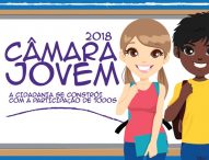 Abertas as inscrições para o projeto Câmara Jovem 2018